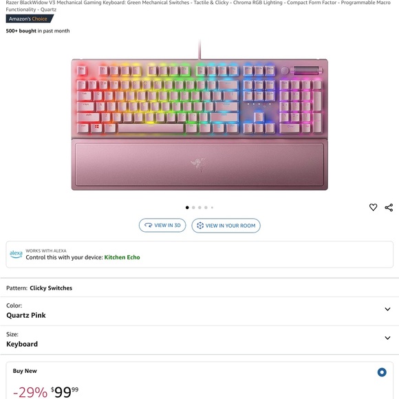 Razer Keyboardard and Kitty Headphones - Picture 3 of 5